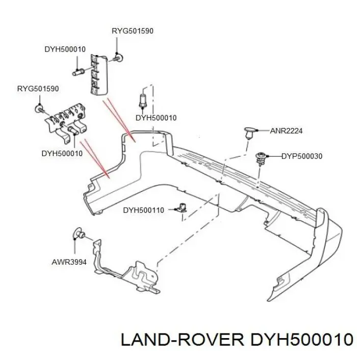 DYH500010 Land Rover 