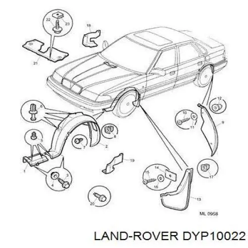 DYP10022 Land Rover 