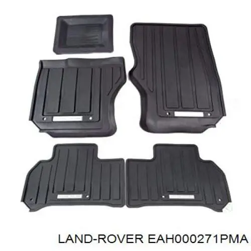 Коврики передние + задние, комплект Land Rover EAH000271PMA