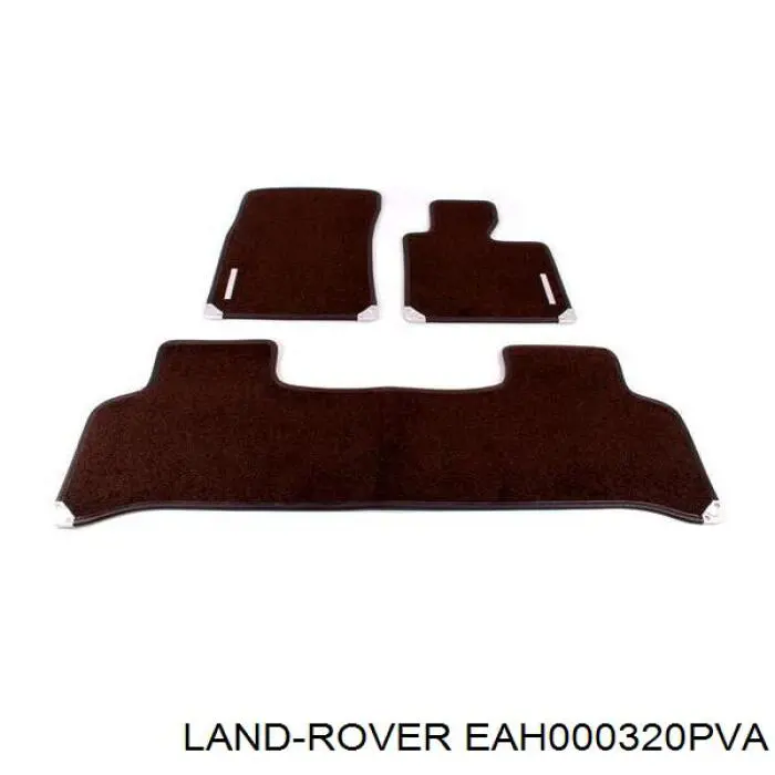 Коврики передние + задние, комплект на Land Rover Range Rover III 