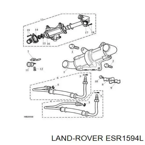  Land Rover ESR1594L цена, от 0.78 USD