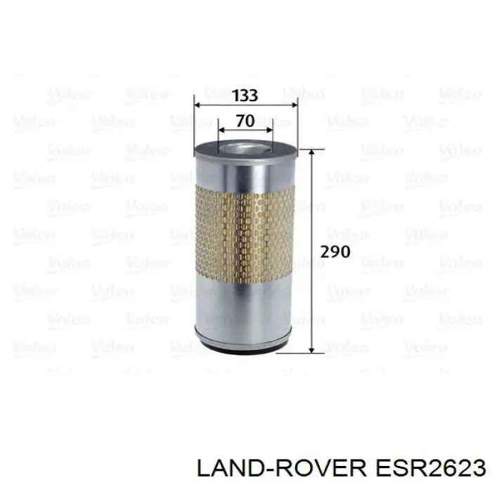 ESR2623 Land Rover Воздушный фильтр двигателя