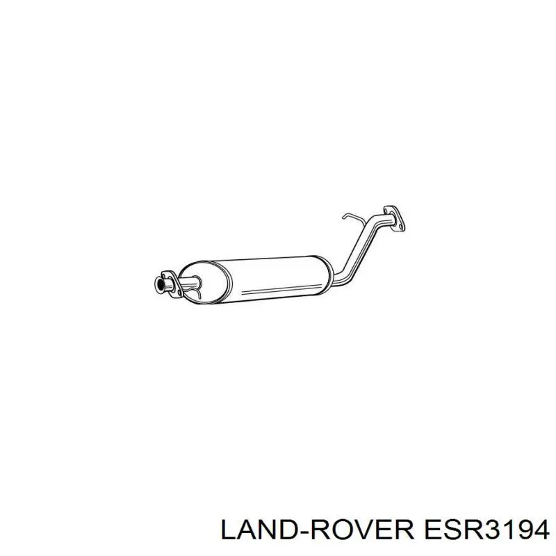 Глушитель, центральная часть Land Rover ESR3194 цена, от 132.78 USD