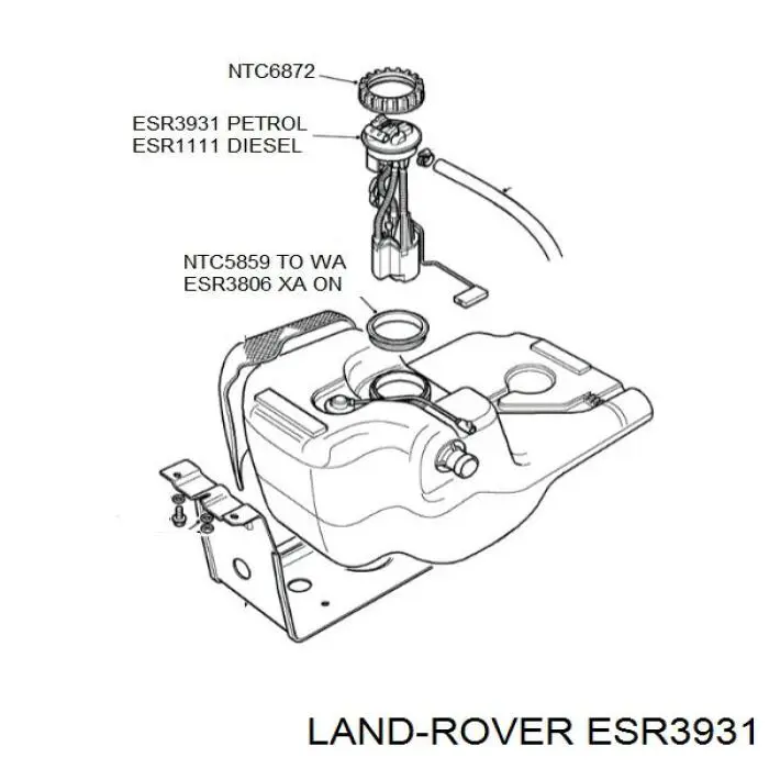  ESR3931 Land Rover