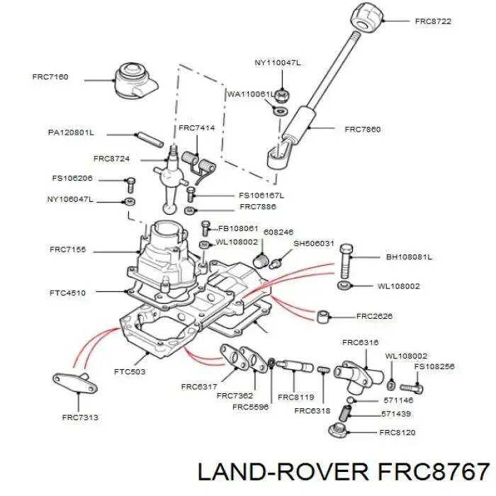  Land Rover FRC8767 цена, от 2.37 USD