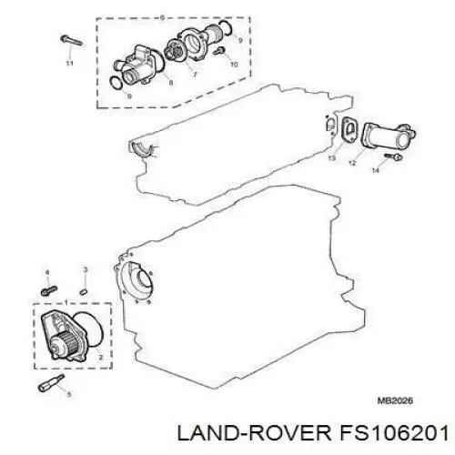  Land Rover FS106201 цена, от 6.64 USD