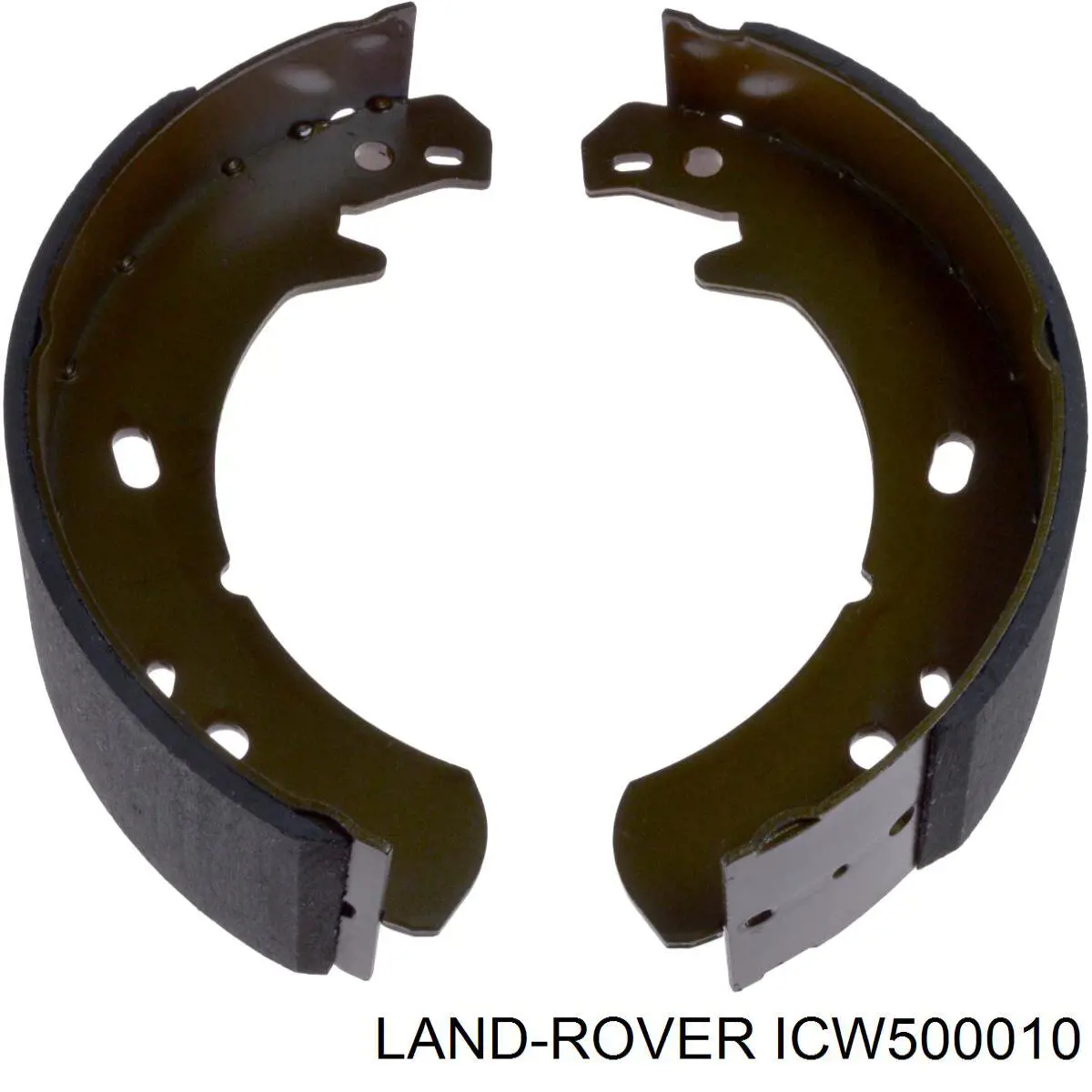 Задние барабанные колодки ICW500010 Land Rover