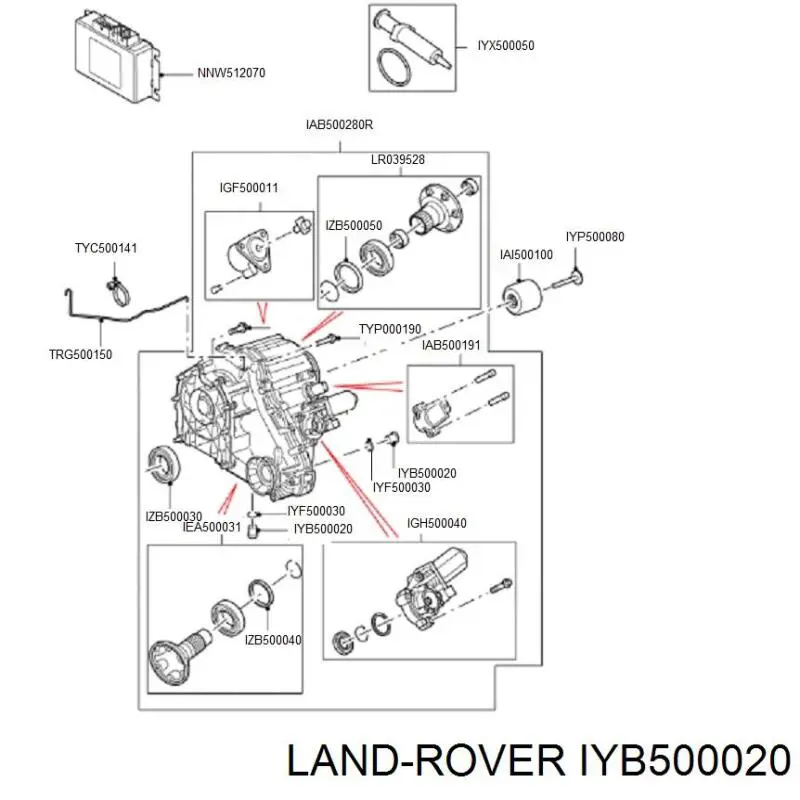 Land Rover IYB500020 цена, от 3.83 USD