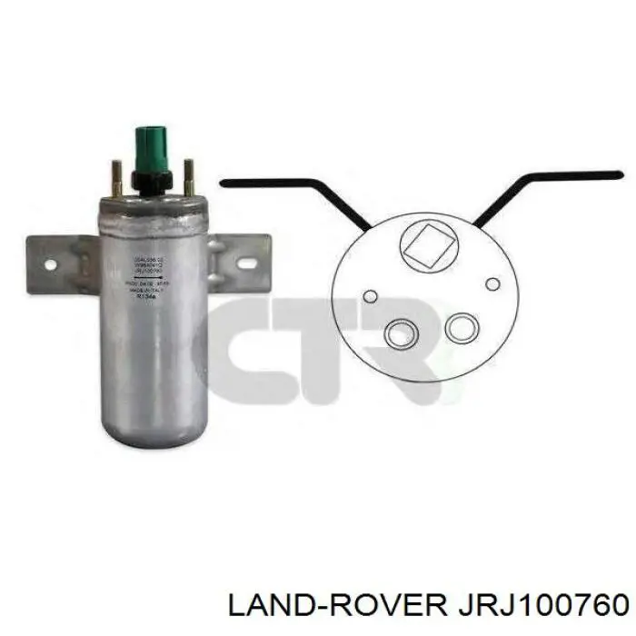 Осушитель кондиционера JRJ100760 Land Rover