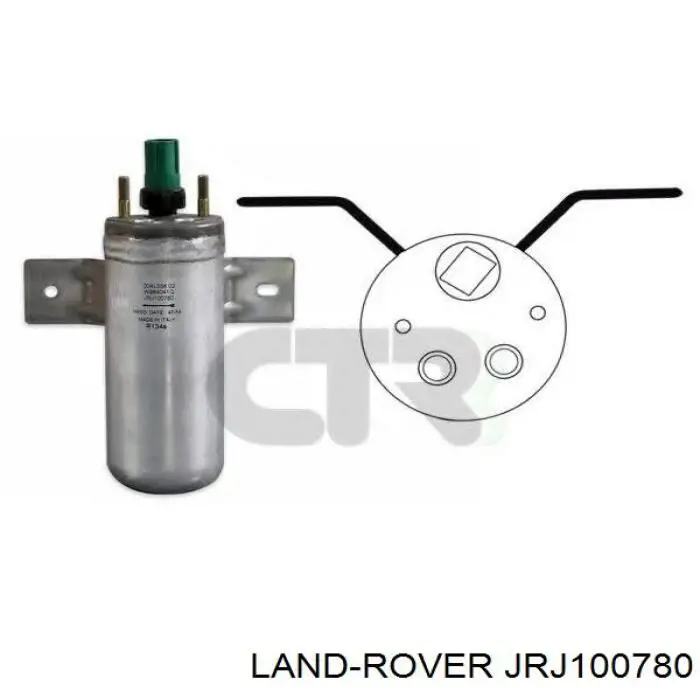 Осушитель кондиционера JRJ100780 Land Rover