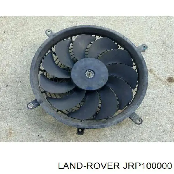 Вентилятор (крыльчатка) радиатора кондиционера на Land Rover Discovery II 