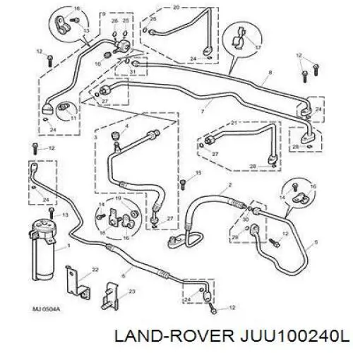  JUU100240L Land Rover