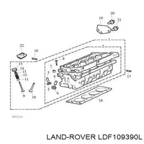 Купить LDF109390L Land Rover 
