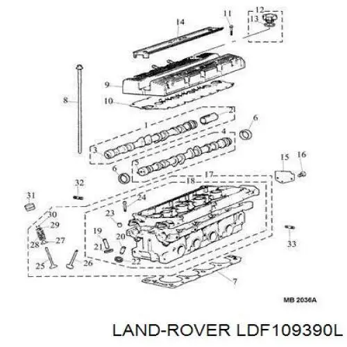  Land Rover LDF109390L цена, от 326.58 USD