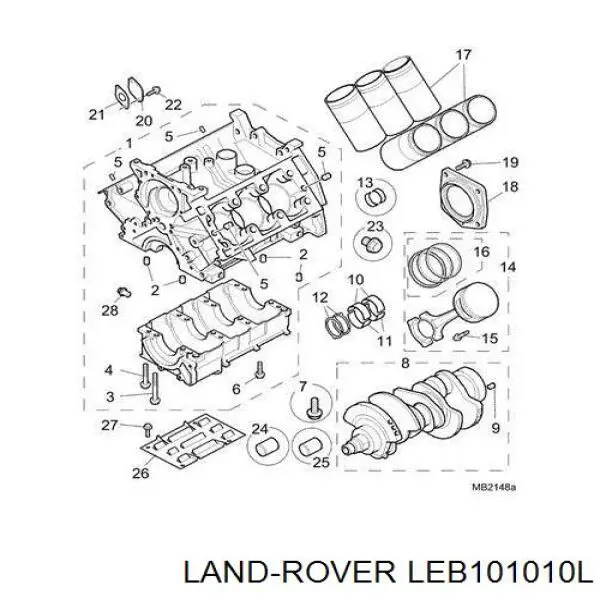  LEB101010L Land Rover