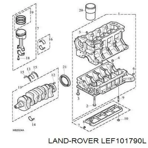  LEF10093L Land Rover