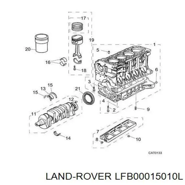  Land Rover LFB00015010L цена, от 4.01 USD