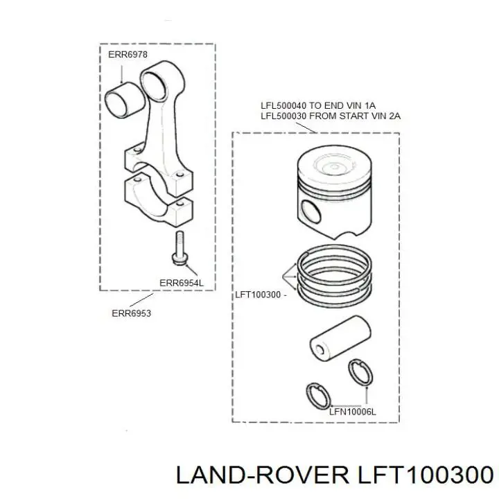  Land Rover LFT100300 цена, от 118.64 USD