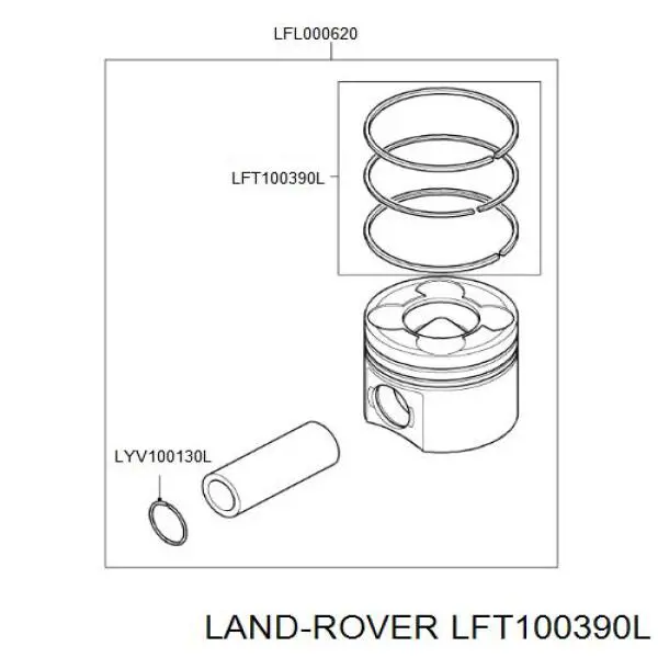  Land Rover LFT100390L цена, от 34.92 USD