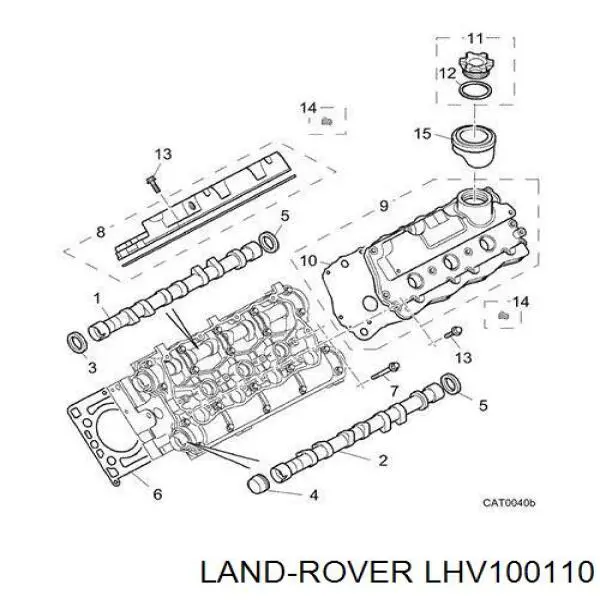 Ролик ремня ГРМ, паразитный Rover LHP100520
