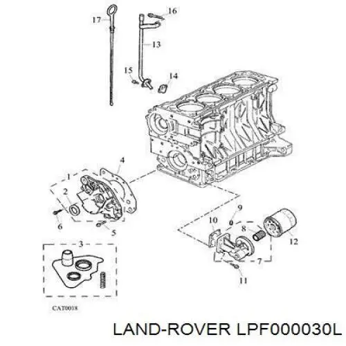 LPF000030L Land Rover 