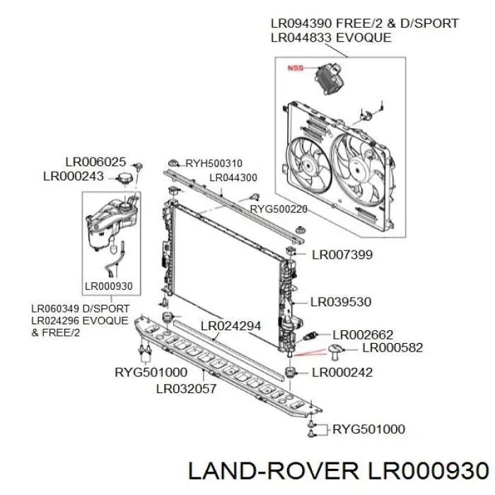  LR000930 Land Rover