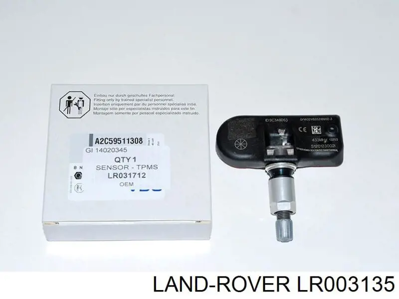 Датчик шин Land Rover LR018859 цена, от 106.96 USD