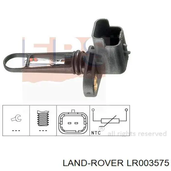 Датчик температуры воздушной смеси LR003575 Land Rover