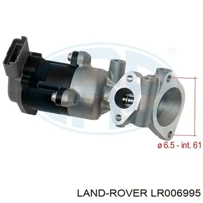 LR006995 Land Rover válvula egr de recirculação dos gases