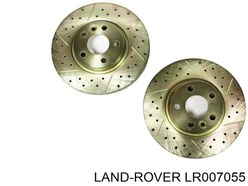 Disco do freio dianteiro LR007055 Land Rover