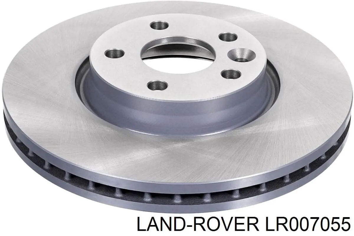LR007055 Land Rover Disco do freio dianteiro