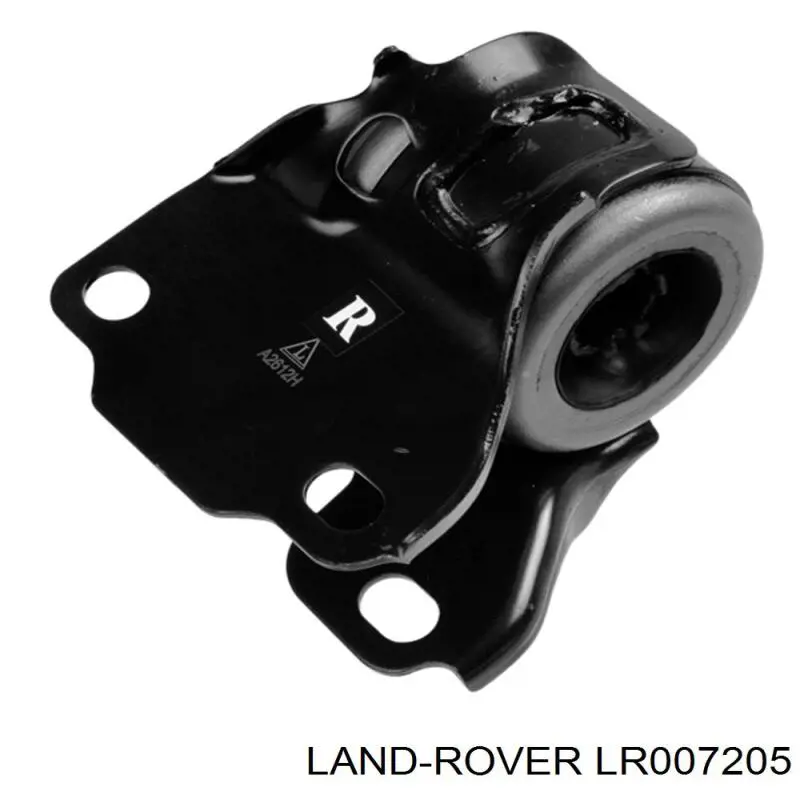 LR007205 Land Rover braço oscilante inferior direito de suspensão dianteira