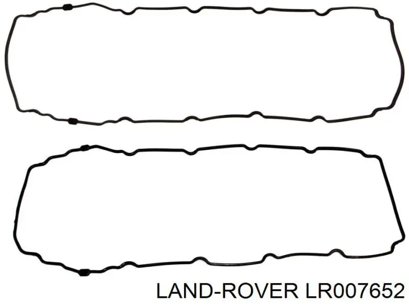 Vedante direita de tampa de válvulas de motor para Land Rover Discovery (LR3)