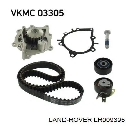 LR009395 Land Rover ролик грм
