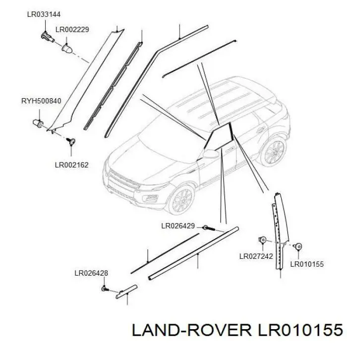 LR010155 Land Rover 