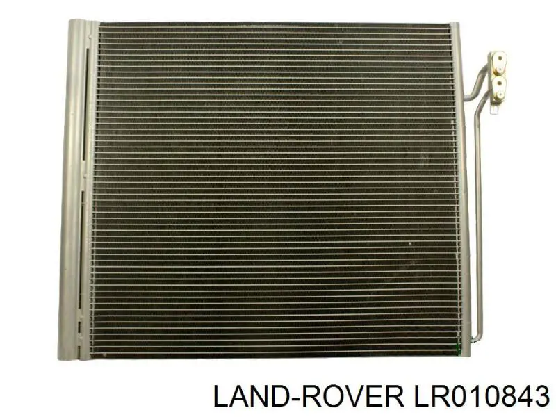 LR010843 Land Rover radiador de aparelho de ar condicionado