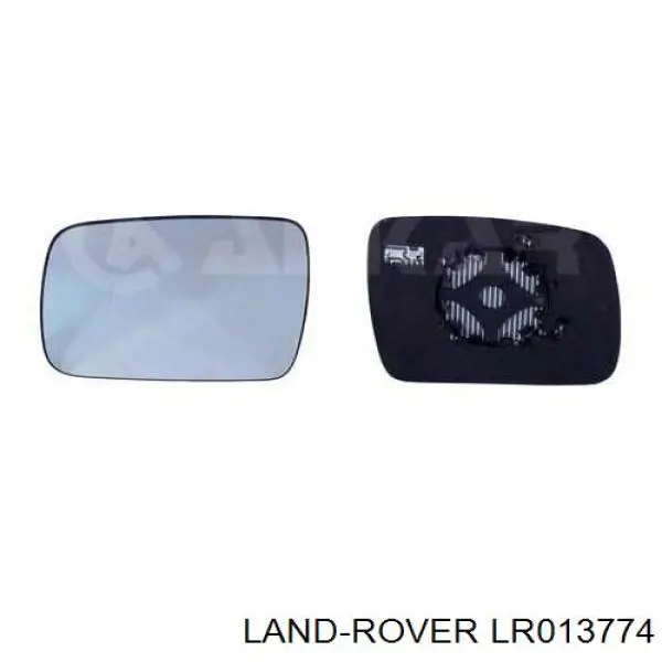 LR013774 Land Rover зеркальный элемент зеркала заднего вида правого