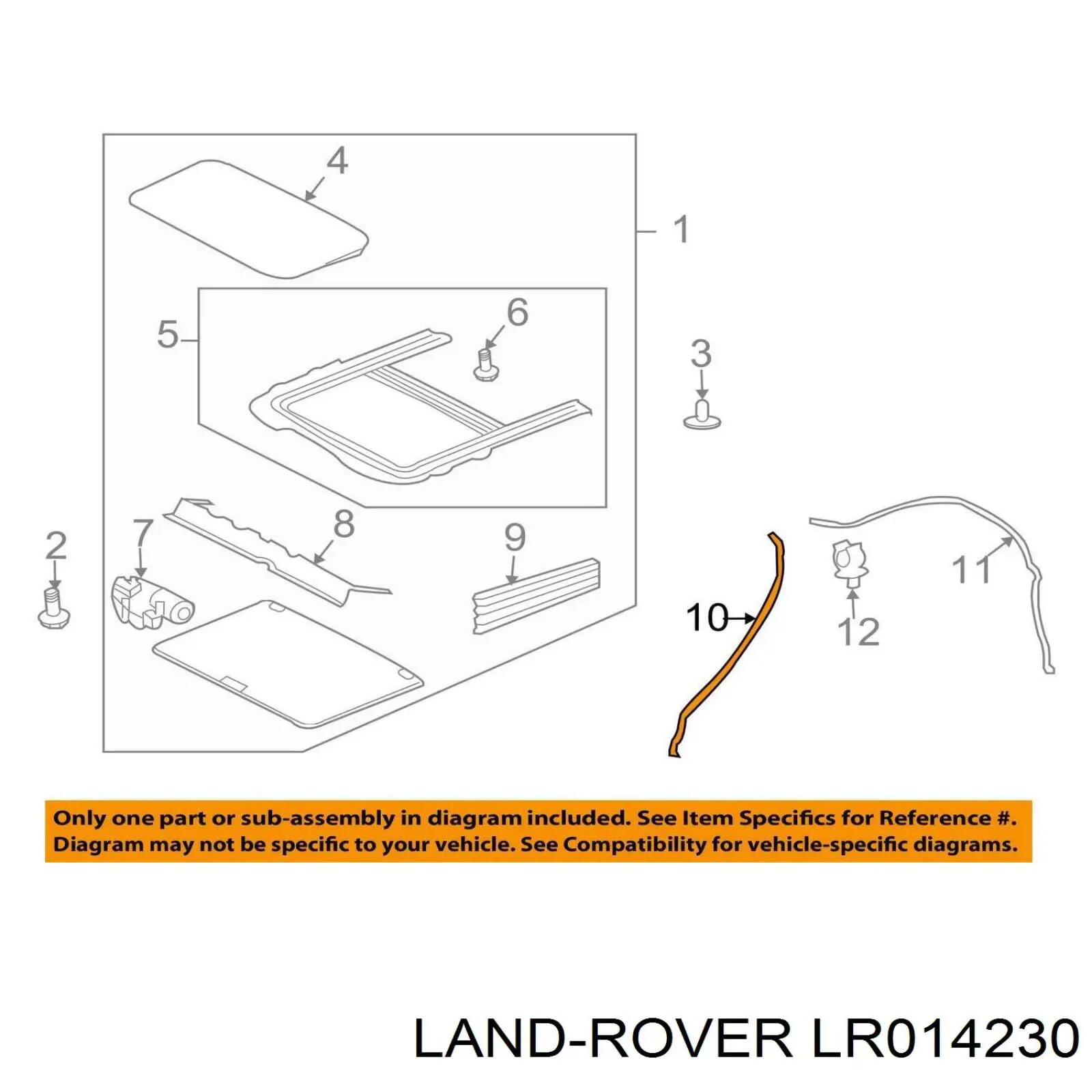 LR014230 Land Rover 