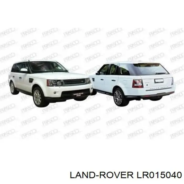 Подкрылок передний левый Лэнд-ровер Рейндж-Ровер SPORT I (Land Rover Range Rover)