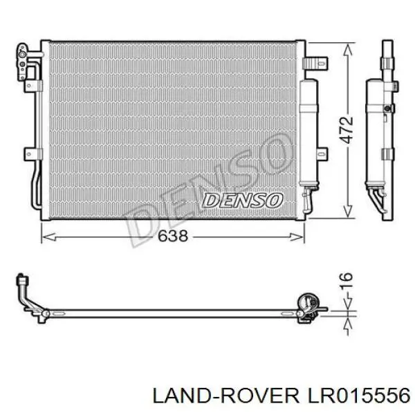 Купить LR015556 Land Rover Радиатор системы охлаждения кондиционера