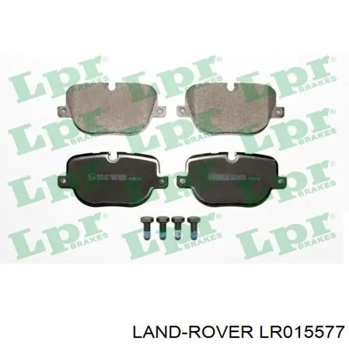 Задние тормозные колодки LR015577 Land Rover