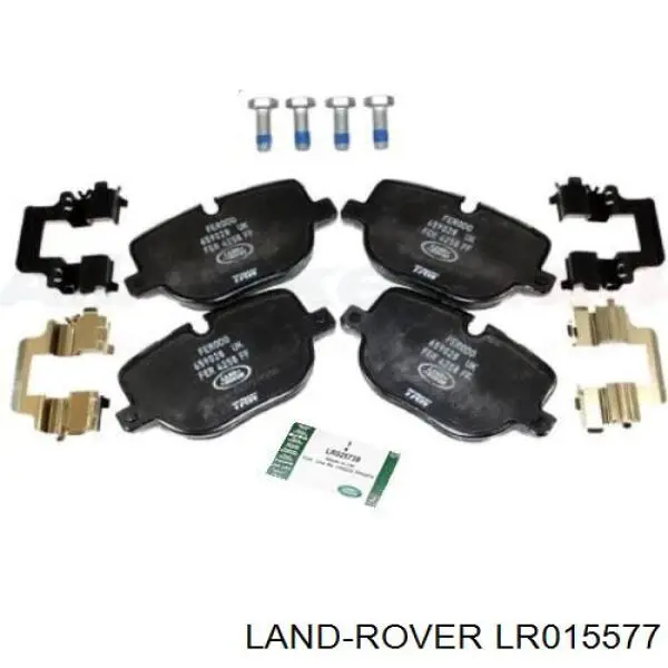Купить LR015577 Land Rover Колодки тормозные задние, дисковые