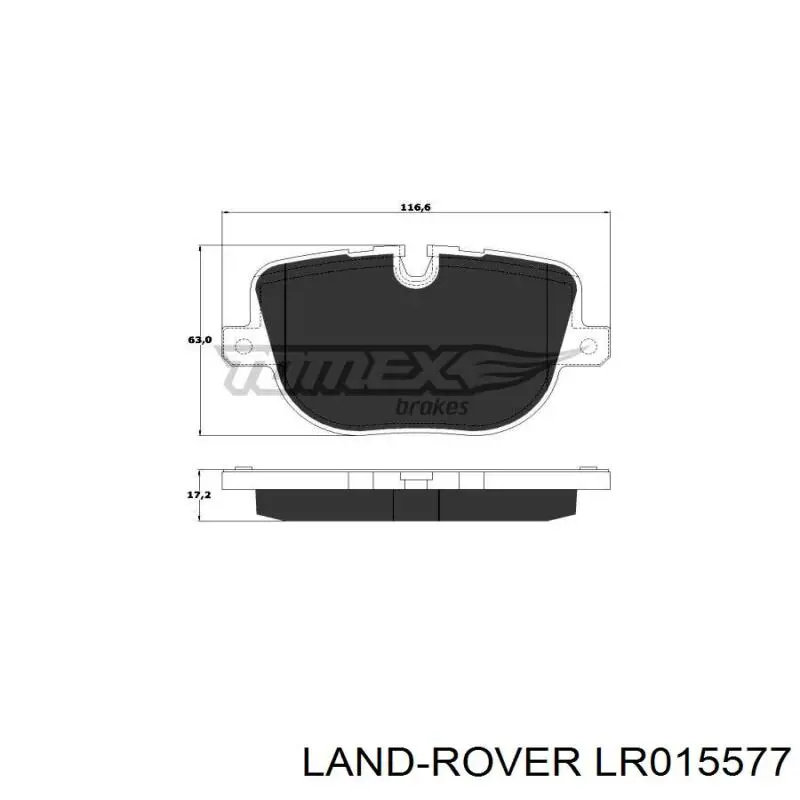 Колодки дисковые  Land Rover LR015577 цена, от 63.98 USD