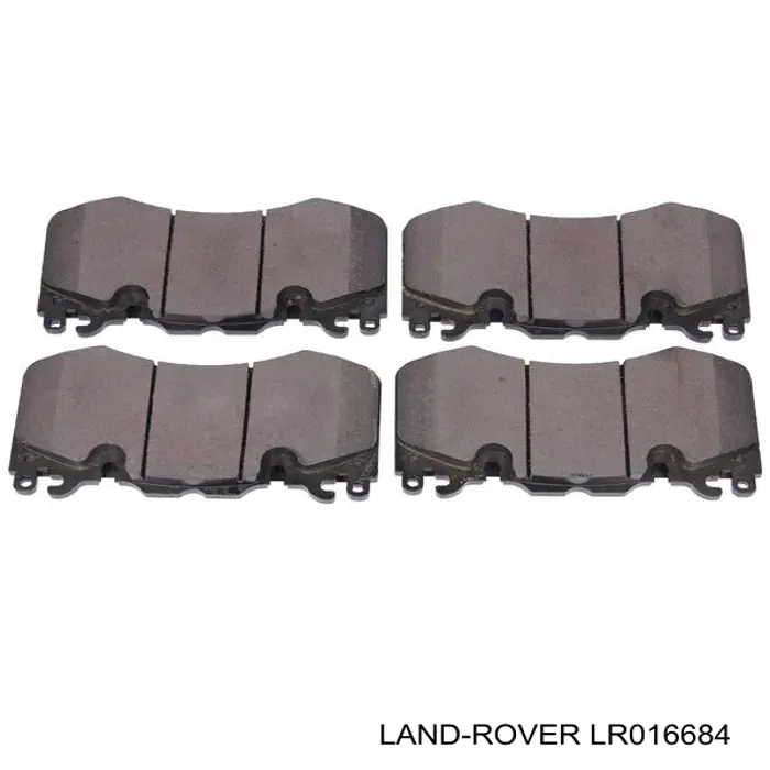 Купить LR016684 Land Rover Колодки тормозные