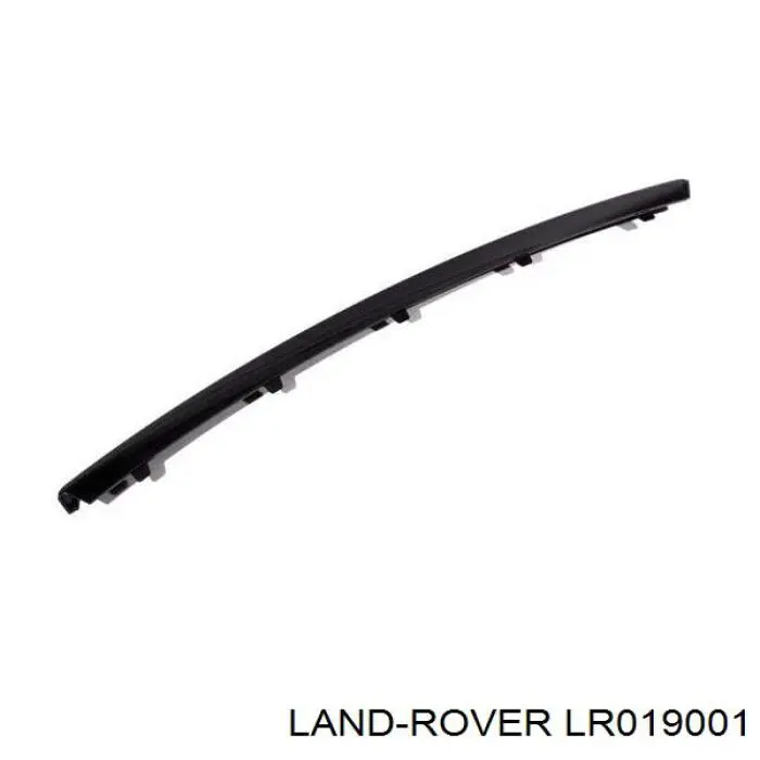 LR019001 Land Rover placa sobreposta do pára-choque dianteiro