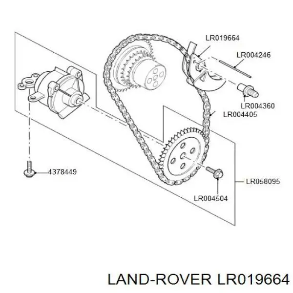 LR019664 Land Rover 