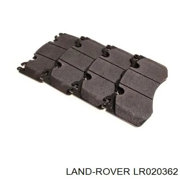 LR020362 Land Rover колодки тормозные передние дисковые
