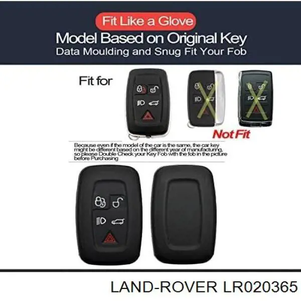 Купить LR020365 Land Rover Брелок управления сигнализацией