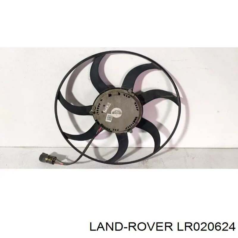 LR014334 Land Rover диффузор радиатора кондиционера, в сборе с крыльчаткой и мотором