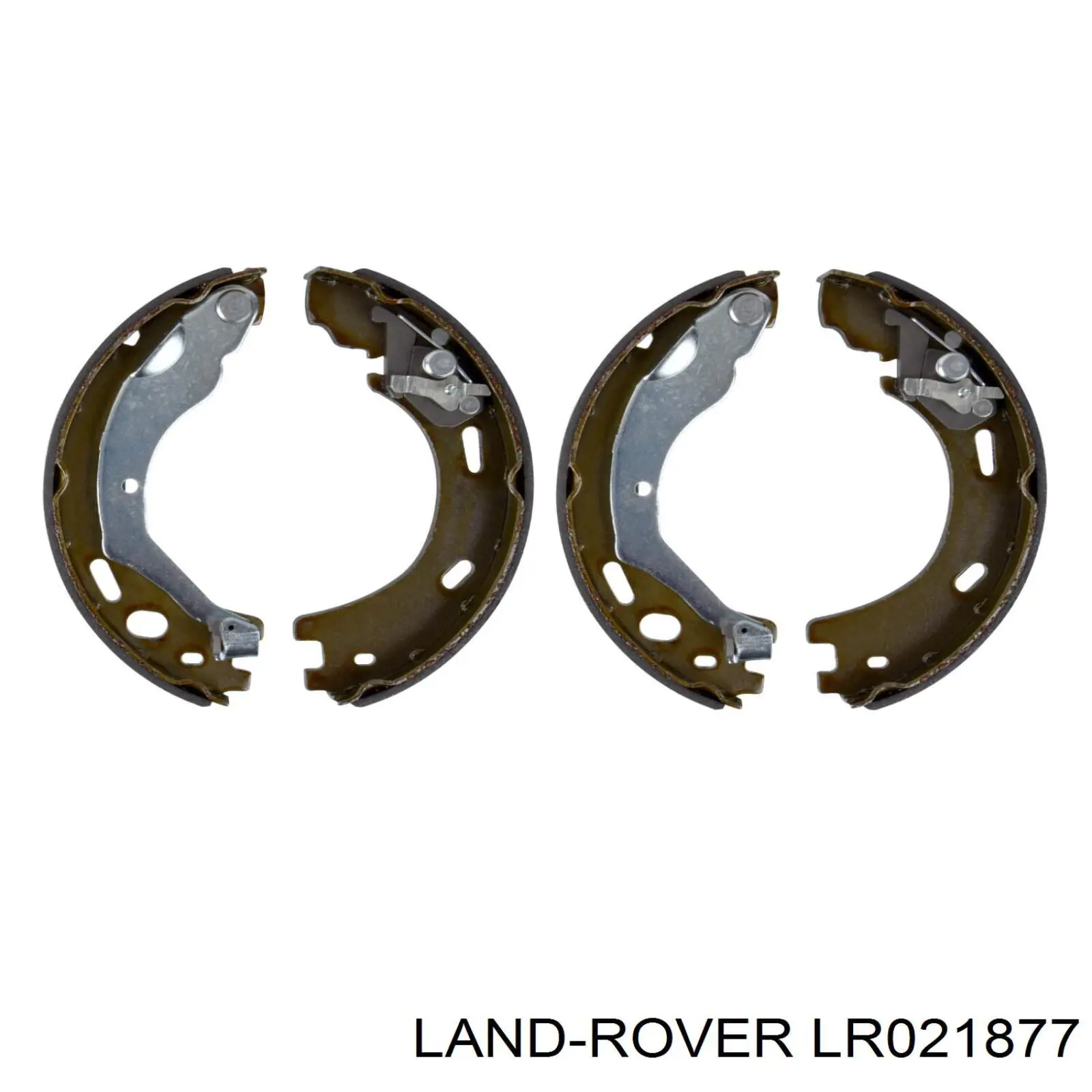 Колодки ручника LR021877 Land Rover